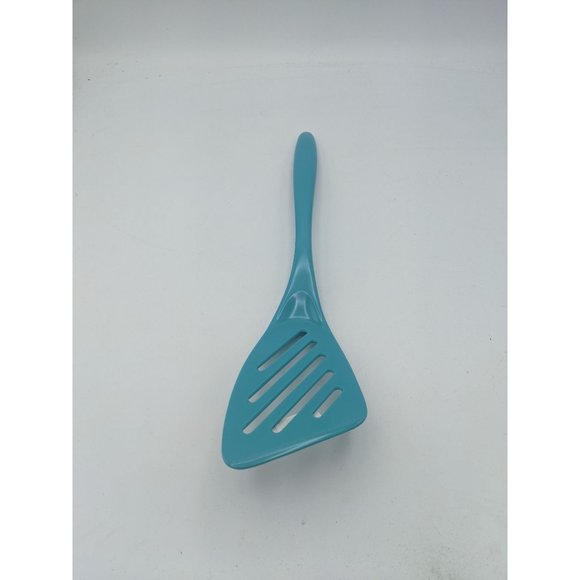 Hutzler Spatula Slotted Melamine Turner Flipper No 541 Turquoise Blue - Picture 1 of 4